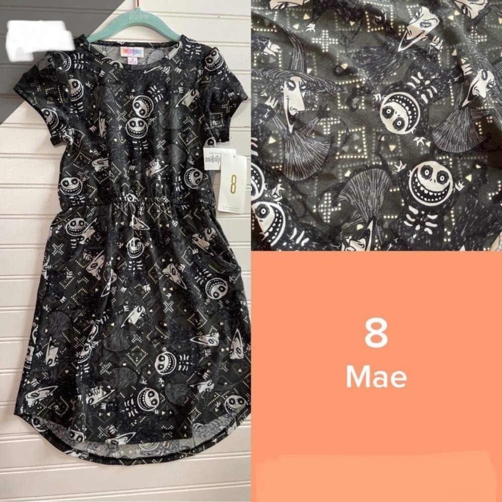 New girls LuLaRoe Disney Mae dress